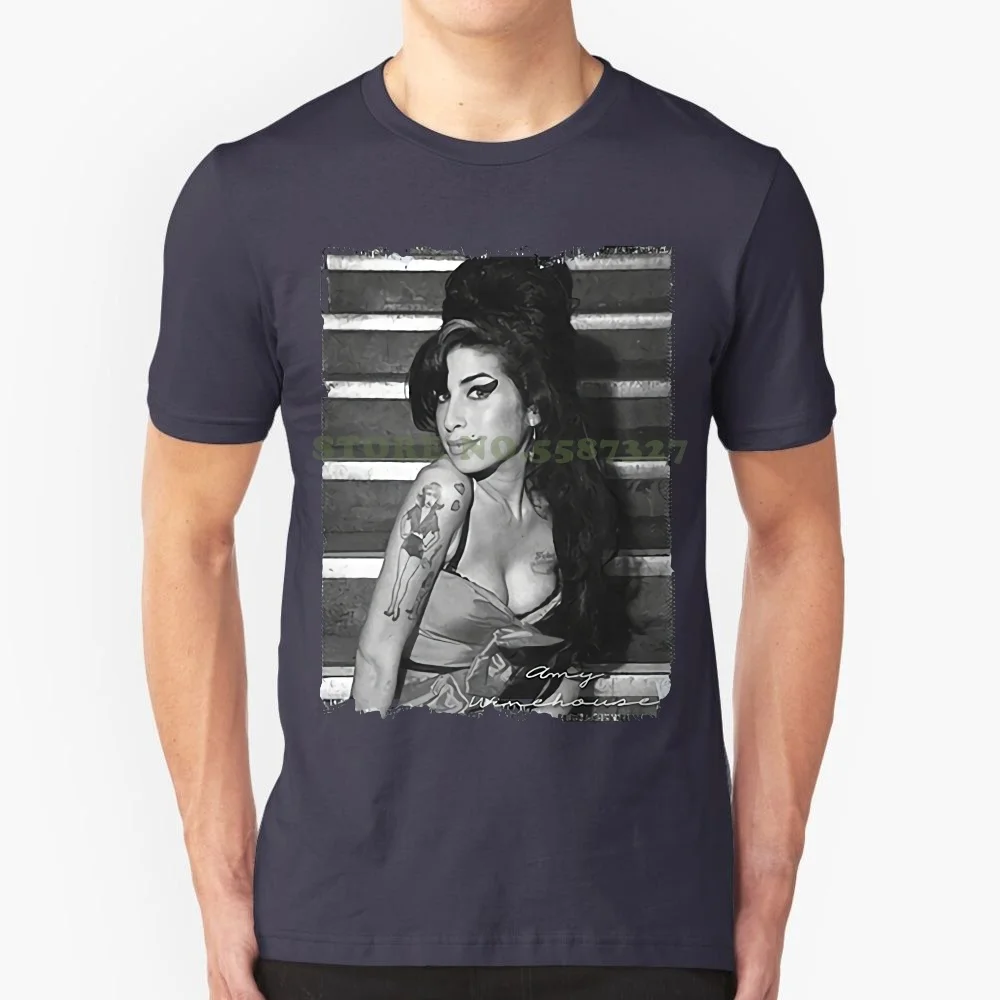 Summer T Shirt Brand Fitness Body Building Amy Winehouse H : Men's T Shirt Celebrity 7015297