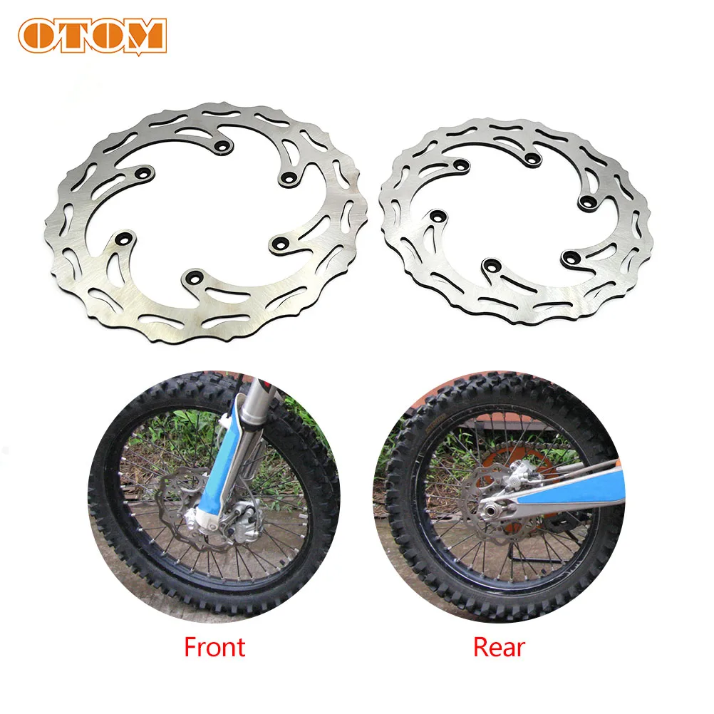 

OTOM 260mm 220mm Motorcycle Front Rear Brake Discs Rotors For KTM EXC SX XCF XCW XCFW HUSQVARNA FC TE FE 125 150 250 300 450 530