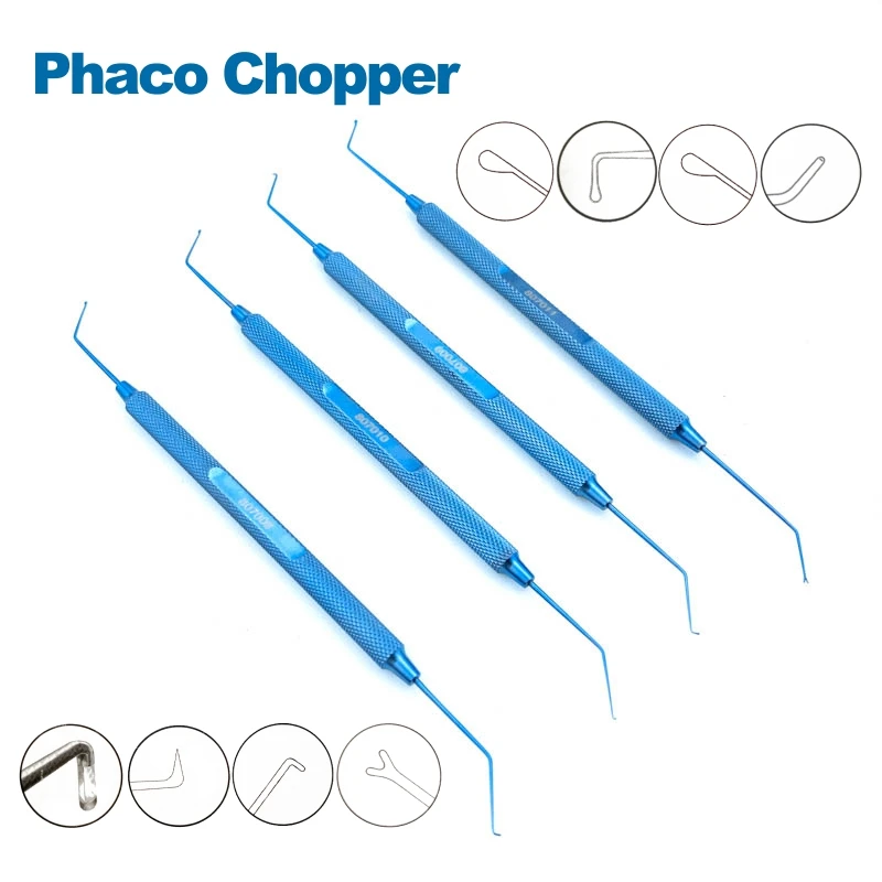 Phaco Chopper Titanium Spatula Manipulator Sinskey Hook ophthalmic instrument Pet Surgical Instruments