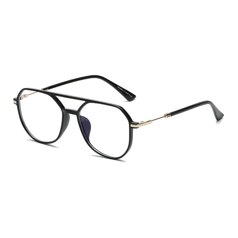 New Arrival Fashion Big Plastic Frame Glasses Men and Women Style Full Rim Anti-Blue Ray Optical Spectacles Hot Selling