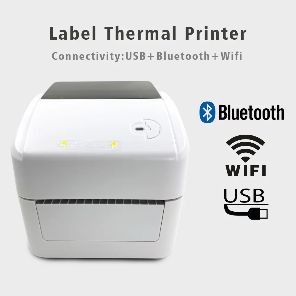 

TEKLEAD 4 Inch Thermal Shipping Label Printer Width 25-115mm Barcode Printer Support QR Code ePacket Express Waybill