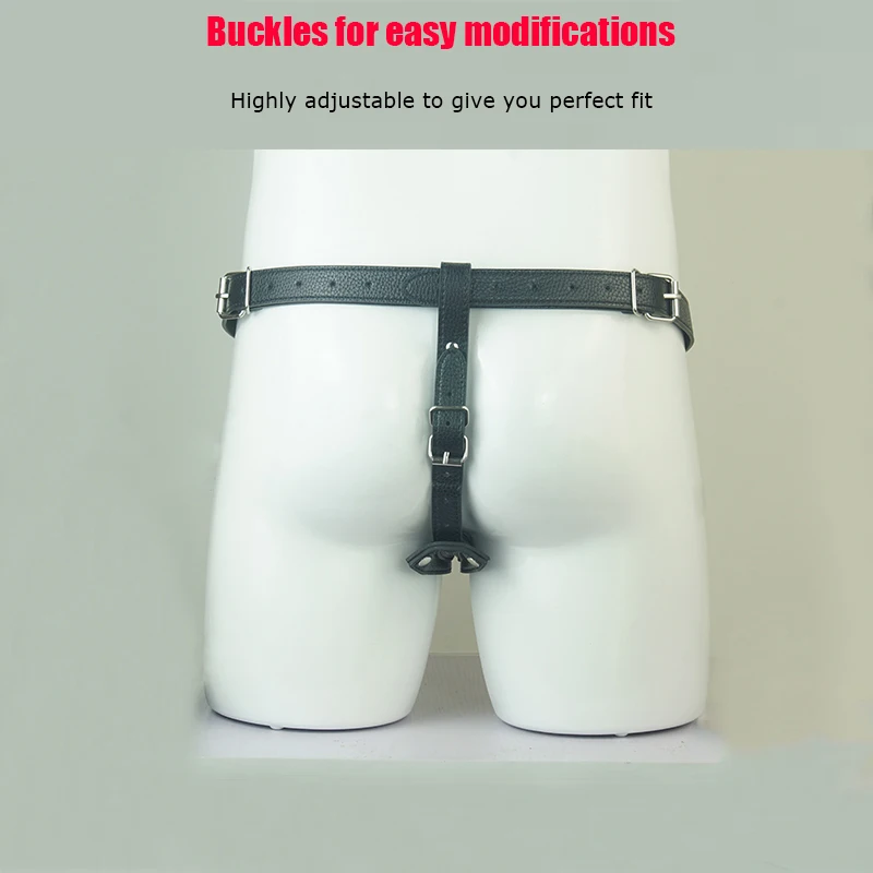 BDSM Strapon Double Penetration, Strap On Butt Plug And Dildo Harness,Bondage Chastity Belt With Cock Ring,Sex Toys For Men