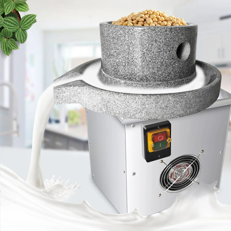 전기 소형 석재 밀 90W 가정용 소형 석재 분쇄기 쌀 우유 기계 220V 연삭 분말 참깨 페이스트 연삭 두부