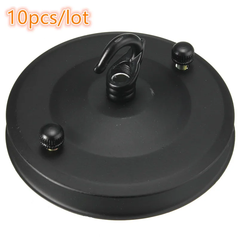 10pcs 105mm Diameter Lamp Base Hook Ceiling Plate Base Holder Light Bulb Fitting Chandelier Lamp Accessory Support Dropshipping