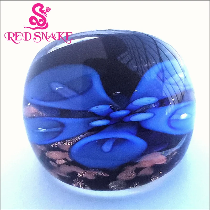 RED SNAKE Brand Fashion Ring Handmade Murano Glass Multifarious RSMG0000#408