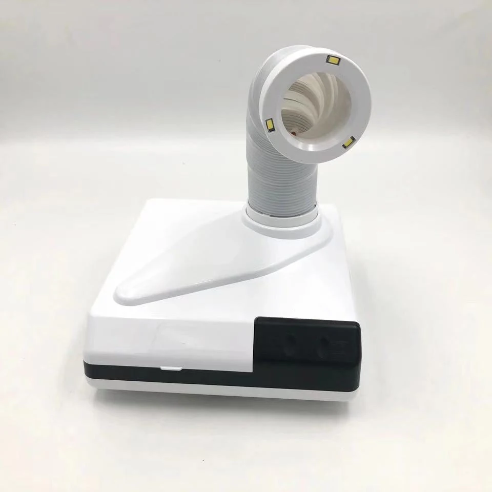 3 LED 60W Dental Dust Collector Strong Desktop Vacuum Cleaner Dental Lab Equipment Dust Suction Machine for Polishing