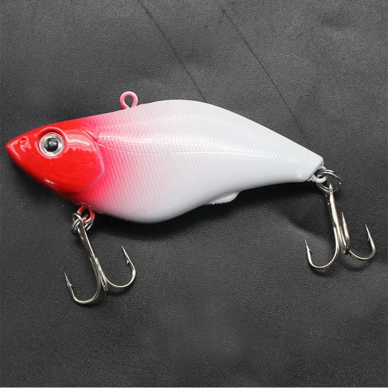 LEOSPORT Sinking VIB Fishing Lure Lipless Crankbait Artificial Hard Bait All Depth Winter Pike Bass Fishing Tackle