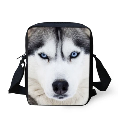 

Funny Animal Husky Dog Children School Bag Cute Print Child Kids Schoolbag White Mochila Girls Kindergarten Book Bag