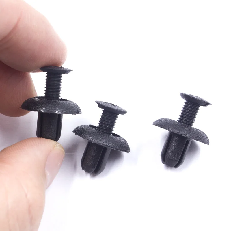 30/50 Stück für BMW Auto-Clips, Verkleidungs- und Armaturenbrett-Befestigungsclips, 7mm Loch, Kunststoff-Drucknieten – Detail 4