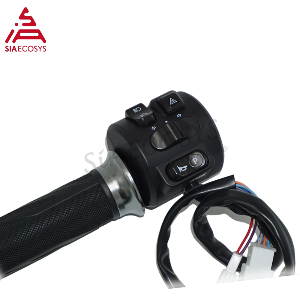 US Warehouse Z6 Parking Reverse Sport 3 Slide Mode Combination Switch Full Twist Throttle for M3 M6 Electric Motorbike