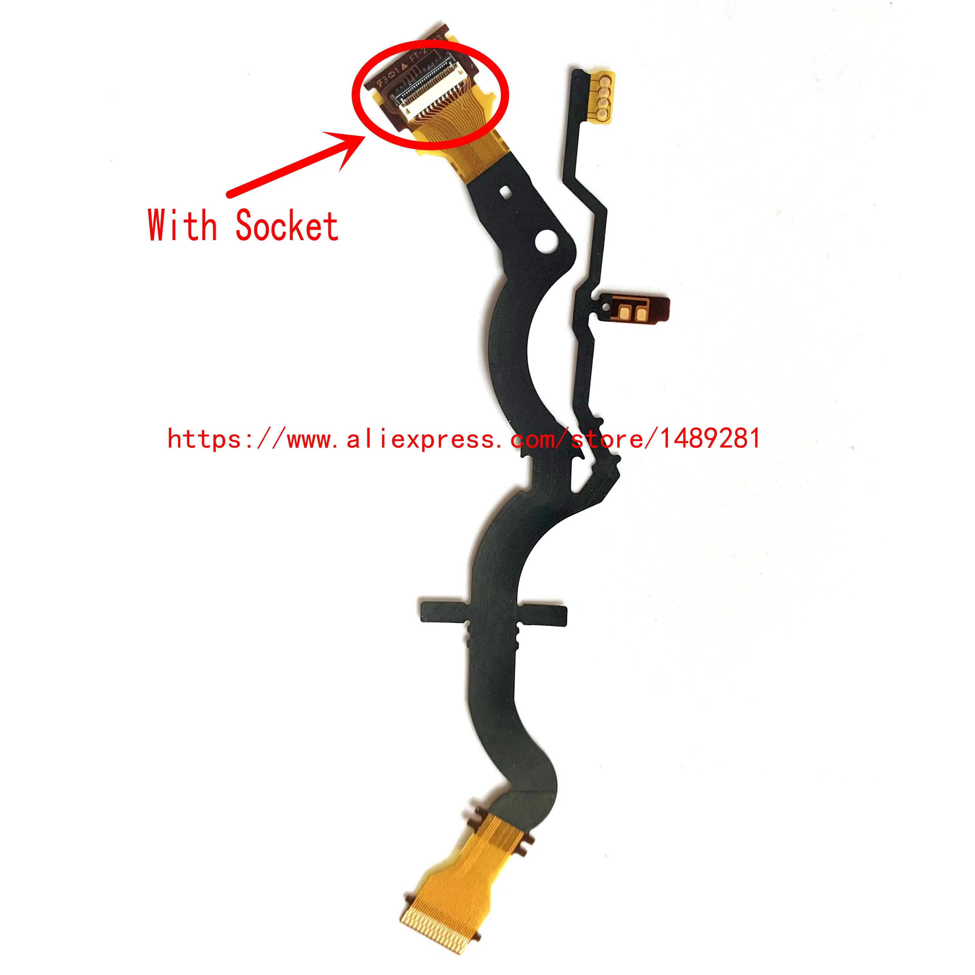 NEW Lens Aperture Flex Cable For SONY E 3.5-5.6/PZ 16-50 mm OSS 16-50mm Repair Part 40.5 + socke