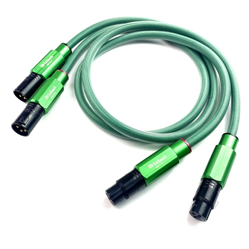 Mcintosh 4N Copper XLR Balance Cable  HiFi interconnects XLR balance cable for amplifier CD player