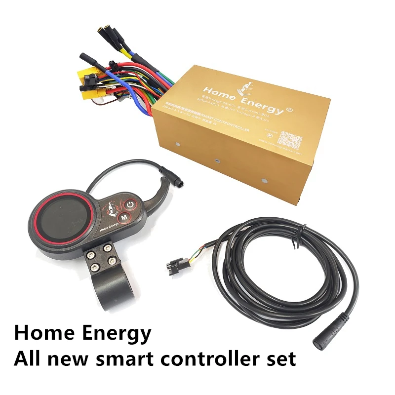 Home Energy Hot sale in 2024 SMART CONTROLLER for electric scooter Driver display Throttle LCD 48V 52V 60V 72V