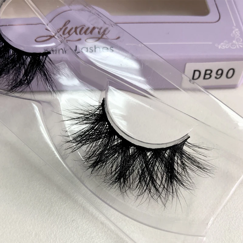 Buzzme 3D Real Mink False Lashes Natural Soft 10-20mm Lasting Long 100% Siberian Cruelty Free Eyelashes