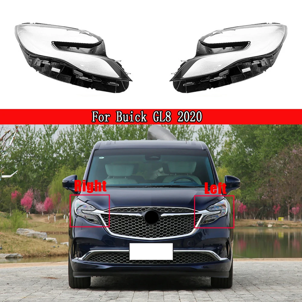 

Car Front Headlight Lens Cover Lampshade Glass Lampcover Caps Headlamp Shell For Buick GL8 ES 2020 2021 2022