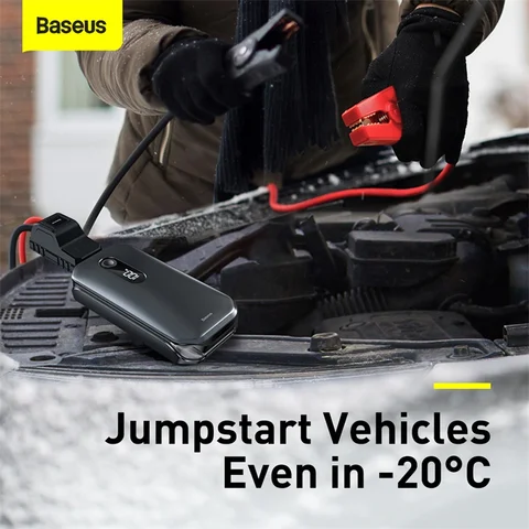 Baseus 10000 мАч Пусковое устройство для автомобилей 3.5L/6L — детальный вид товара