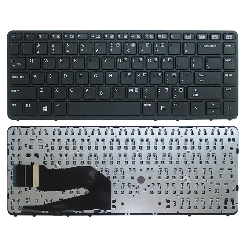 English Laptop Keyboard for HP EliteBook 840 G1 850 G1 ZBook 14 for HP 840 G2 US