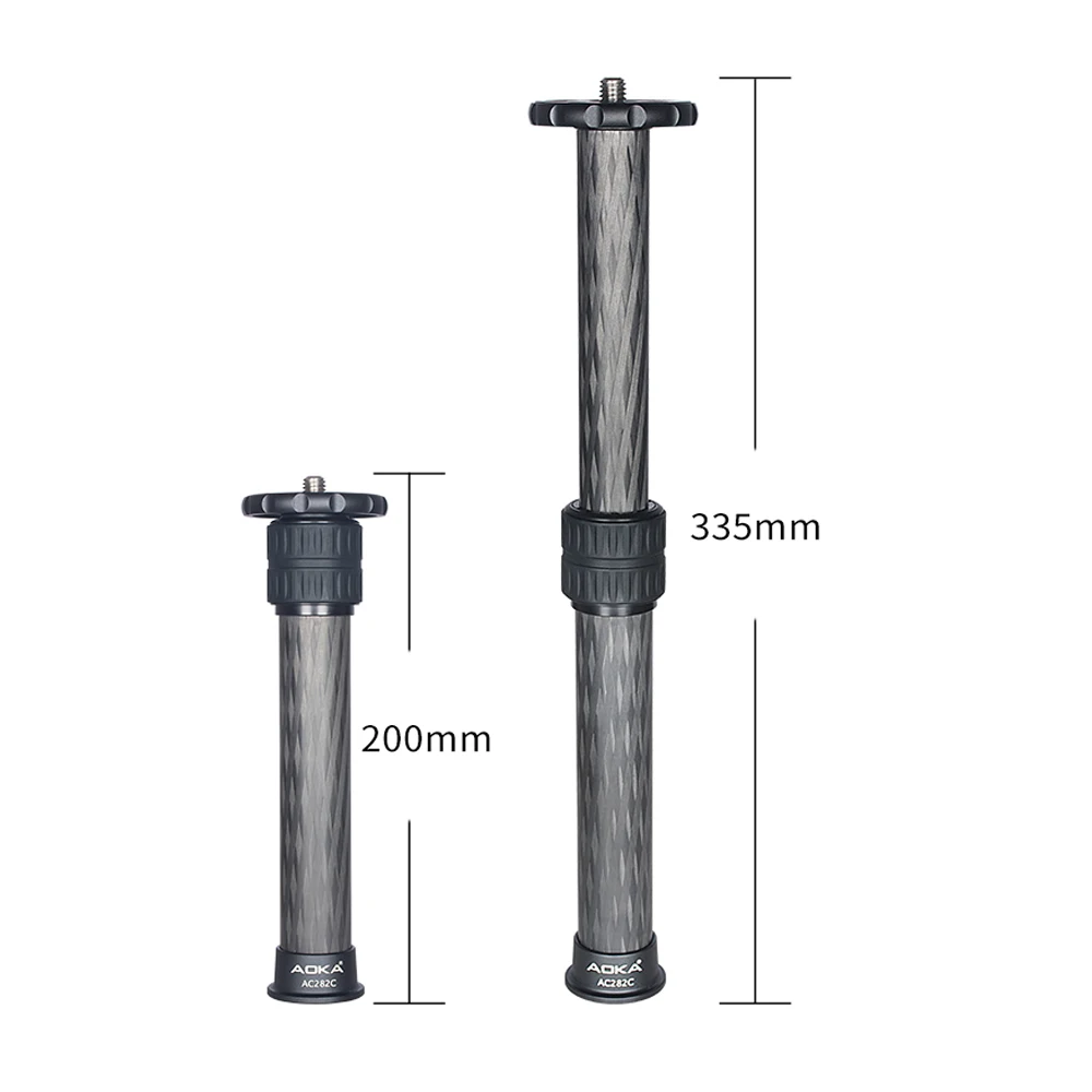 AOKA AC282C Carbon fiber extension rod center column for tripod extension