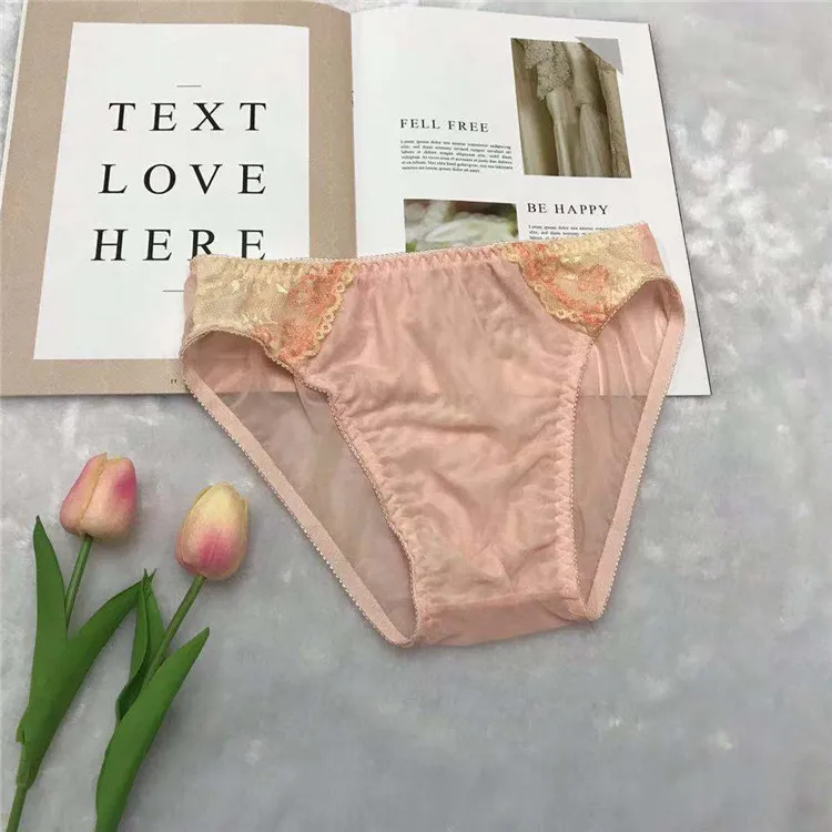 New style sexy lace mesh fabric transparent fashion design natural comfortable underwear Men\'s briefs men underwear