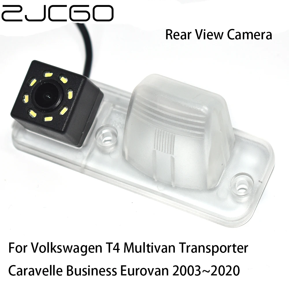 

ZJCGO Car Rear View Reverse Back Up Parking Camera for Volkswagen T4 Multivan Transporter Caravelle Business Eurovan 2003~2020