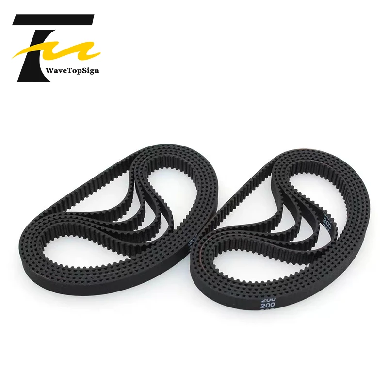 Stampante 3D WaveTopSign 2GT-6mm cinghia sincrona ad anello chiuso cinghia di trasmissione in gomma GT2 circonferenza 110mm 188mm 1220mm
