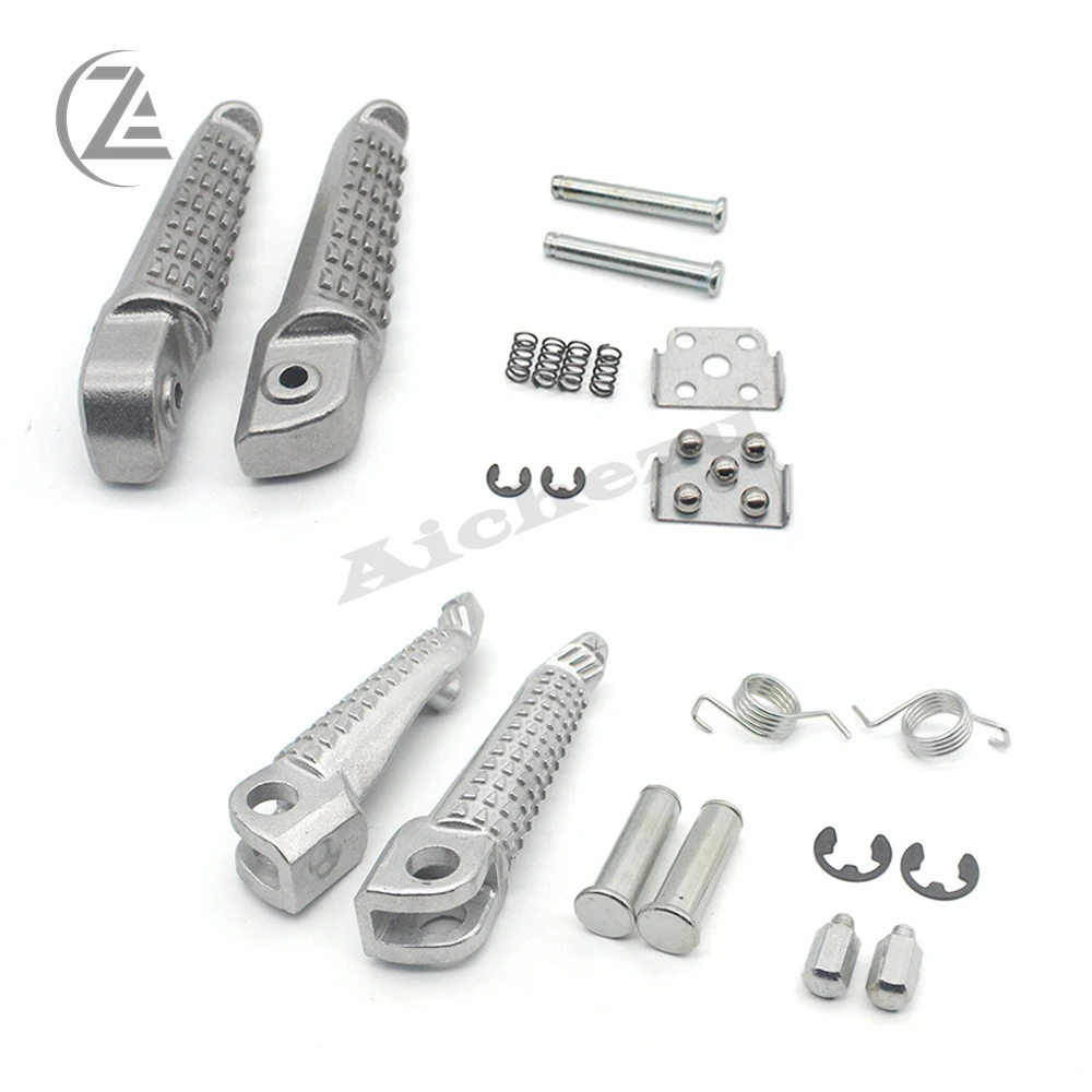 ACZ Motorcycle Front Rear Footrests Foot pegs For Kawasaki Ninja Z750 Z800 Z1000 SX ER6F ER6N ZX-6R 636 9R 10R 12R 14R