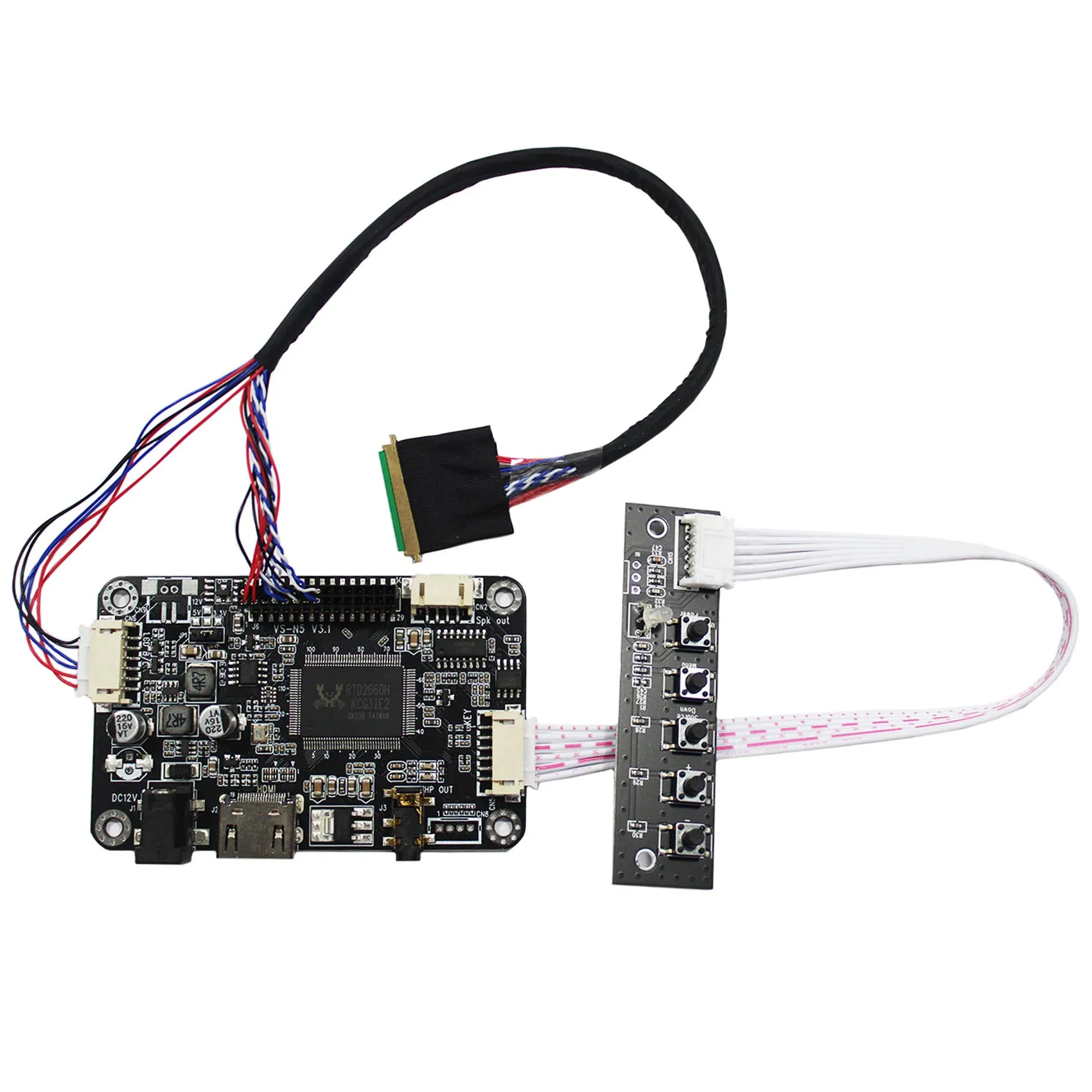 Apto para 10.1 polegada 1024x600 LTN101NT02 B101AW03 N101L6 LP101WSA BT101IW03 CLAA101BN01 HSD101PFW2 LP101WH2 N101BFE B101AW06 Tela