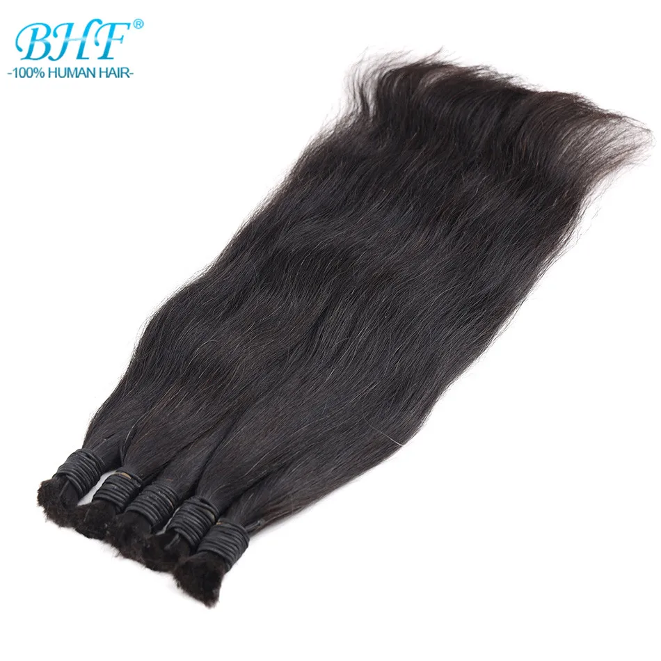 BHF Human Braiding Hair Bulk Micro Braiding Human Hair No Weft Human Hair Extensions For Braiding