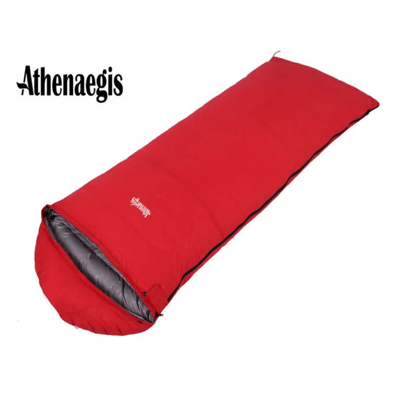 Athenaegis-White Duck Down Sleeping Bag for Adults, Breathable, Waterproof Filling, New Style, 1500G, 1800G, 2000g