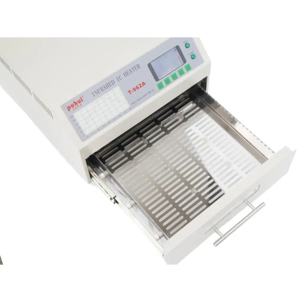 T-962 Reflow Oven Infrared IC Heater Soldering Machine 800W 180 x 235mm Desktop T962 for BGA SMD SMT Rework