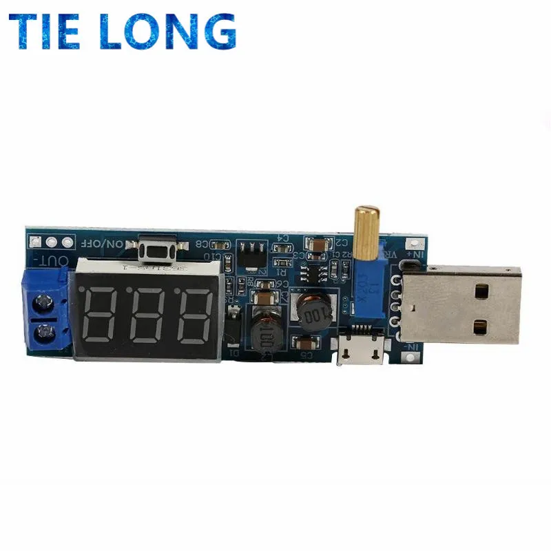 DC-DC Modul USB Boost Power Regulator 5V To 3.3V 9V 12V 24V Modul Power Desktop
