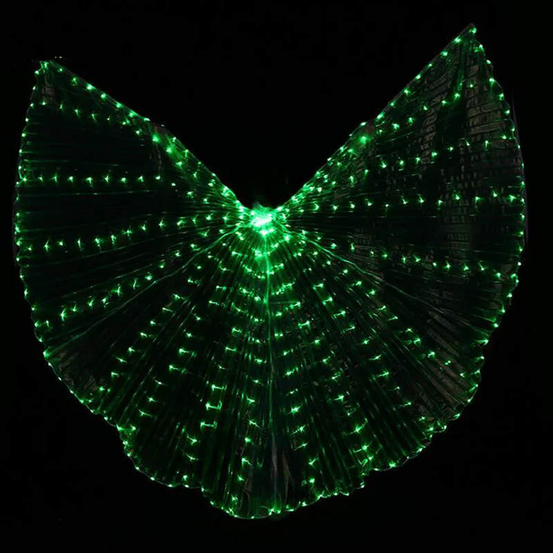 Sexy Stage Show Wing Belly dance LED Isis Wings Nice Oriental Dance Accessory LED Wings