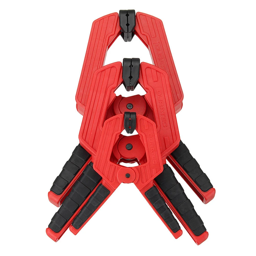 4/2pcs High quality heavy duty A type extra large clip nylon wood carpenter spring clamps tool