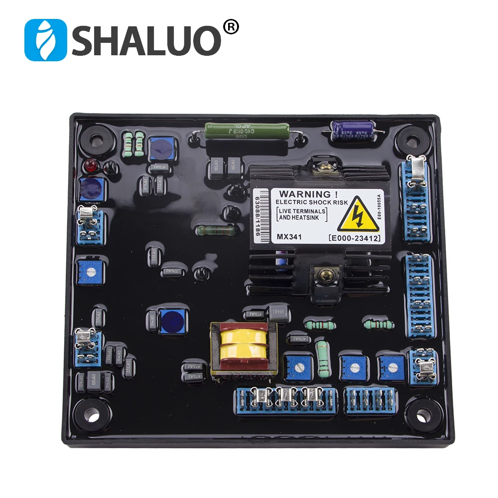 MX341 Generator Automatic voltage regulation AVR Permanent magnet Diesel brushless alternator Power regulator stabilizer SHALUO