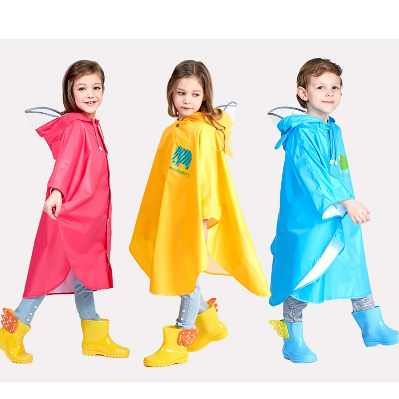 

Kids Raincoat Rain Coat Impermeable Gabardina Mujer Capa De Chuva Rain Jacket Regenjas Poncho Regenponcho Capa De Chuva Infantil