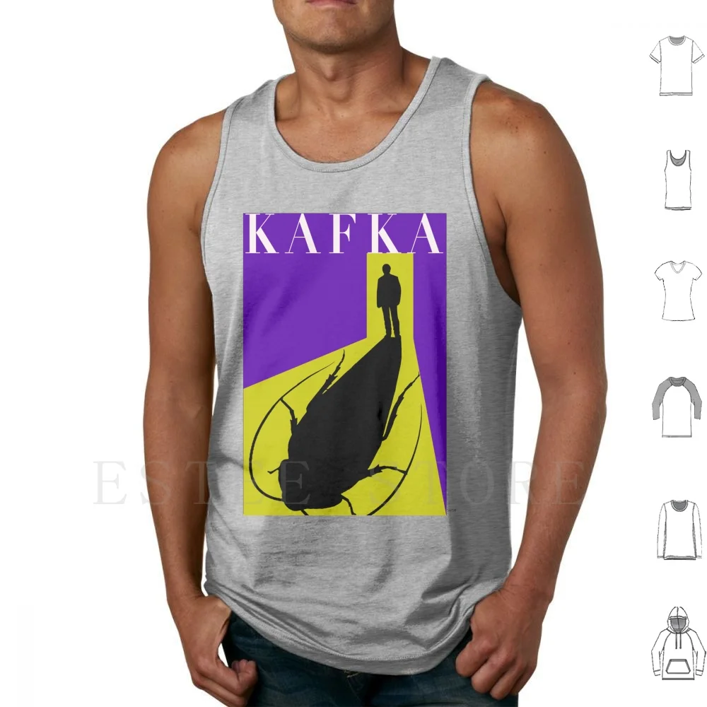 Franz Kafka Metamorphosis Tank Tops Vest Sleeveless Kafka Franz Metamorphosis Literature Book Books Write Writer