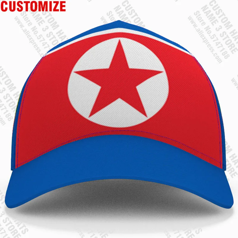 North Korea Baseball Caps Free 3d Custom Made Name Number Team Logo Kp Hats Prk Country Travel Korean Nation Dprk Flags Headgear