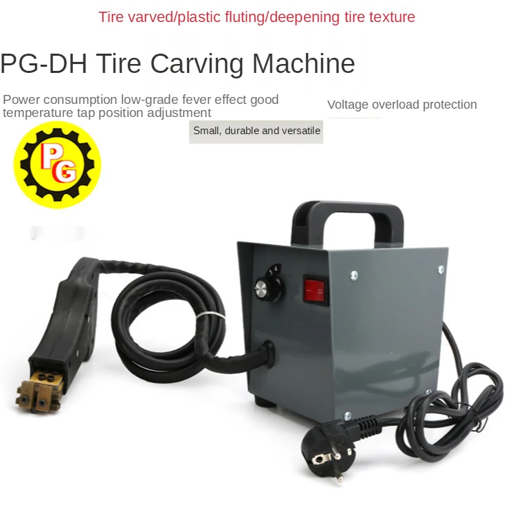 Rubber plate slotting machine rubber roller carving machine blade forklift tire carving carving knife tire carving machine