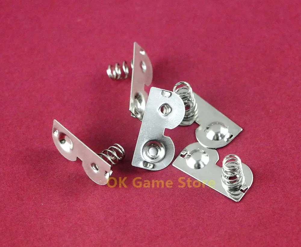 5pcs/lot Battery Terminals Contact Spring Battery Spring Replacement for GameBoy Pocket GBP Controller