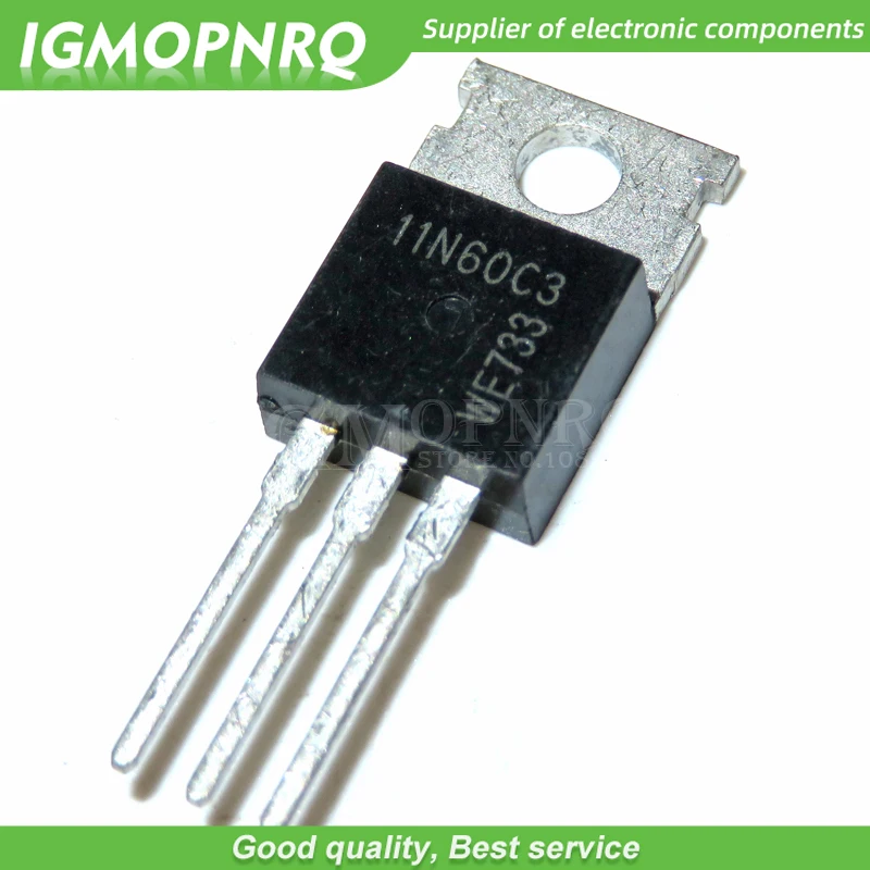 10pcs/lot SPP11N60C3 11N60C3 TO-220 600V 11A new original