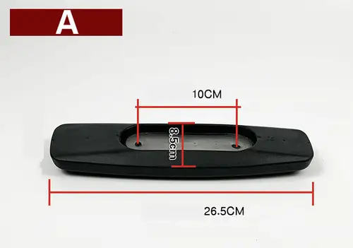 Office Chair Armrest Pad Elbow Chair Armrest Parts Pad Armrest Replacement Computer Office Chair Handle Pad Plastic Furniture - Image 15