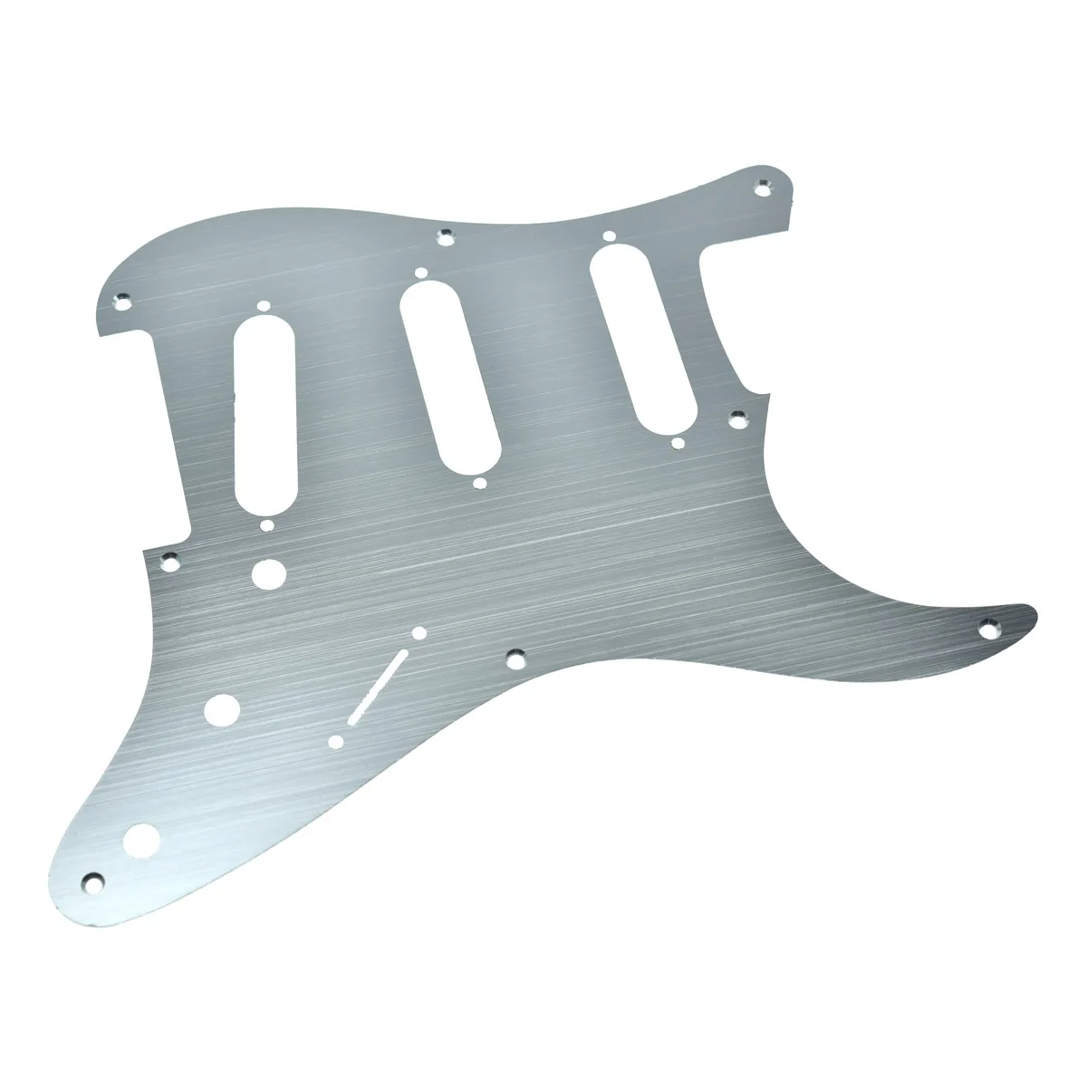 KAISH 8 Hole Metal Aluminum Anodized Vintage Style ST Strat SSS Guitar Pickguard Fits American Fender Strat