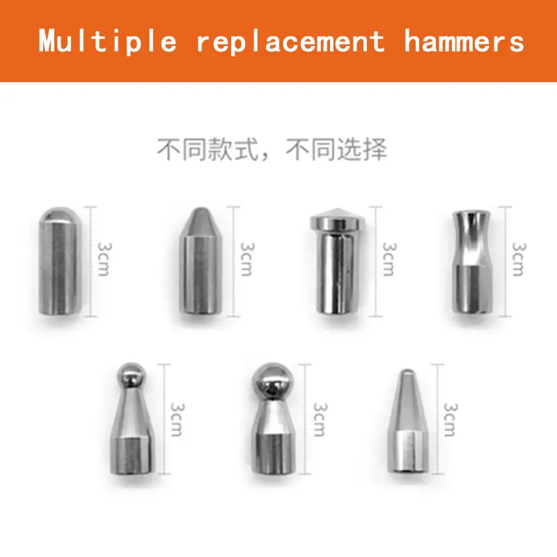 Car body depression repair hammer non-marking repair leveling tool free sheet metal spray paint bump repair tool