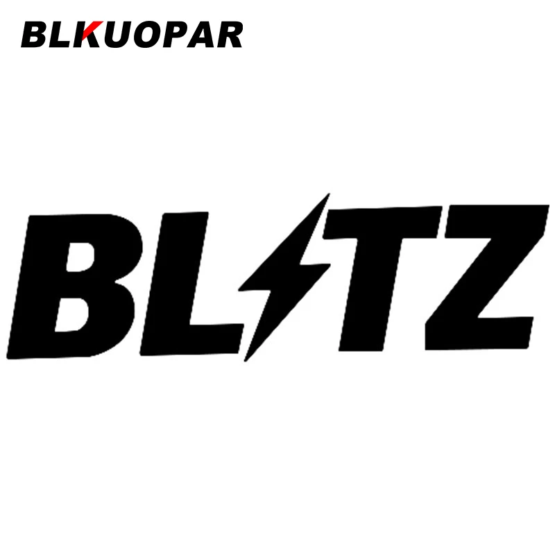 

BLKUOPAR for Blitz Car Vinyl Sticker JDM Car Stickers Sunscreen Personality Decals Accessories Refrigerator JTR Material Decor