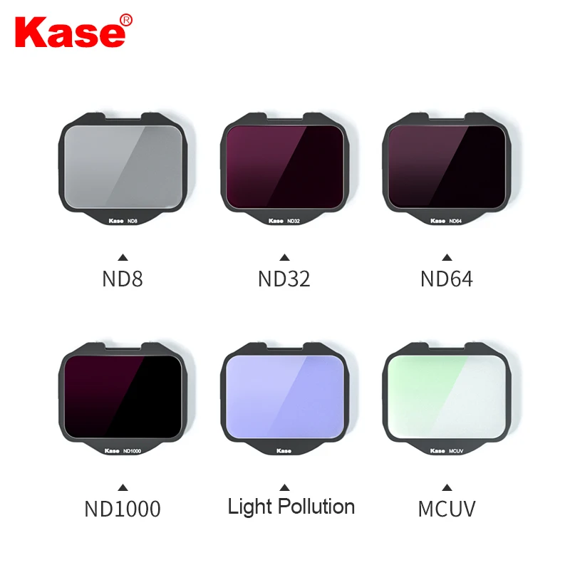 Kase Clip-in CMOS Protector MCUV/Neutral Density ND1000 ND64/Light Pollution Filter for Sony A7/A7III/A7RIII/A7R/A9/FX3 Camera