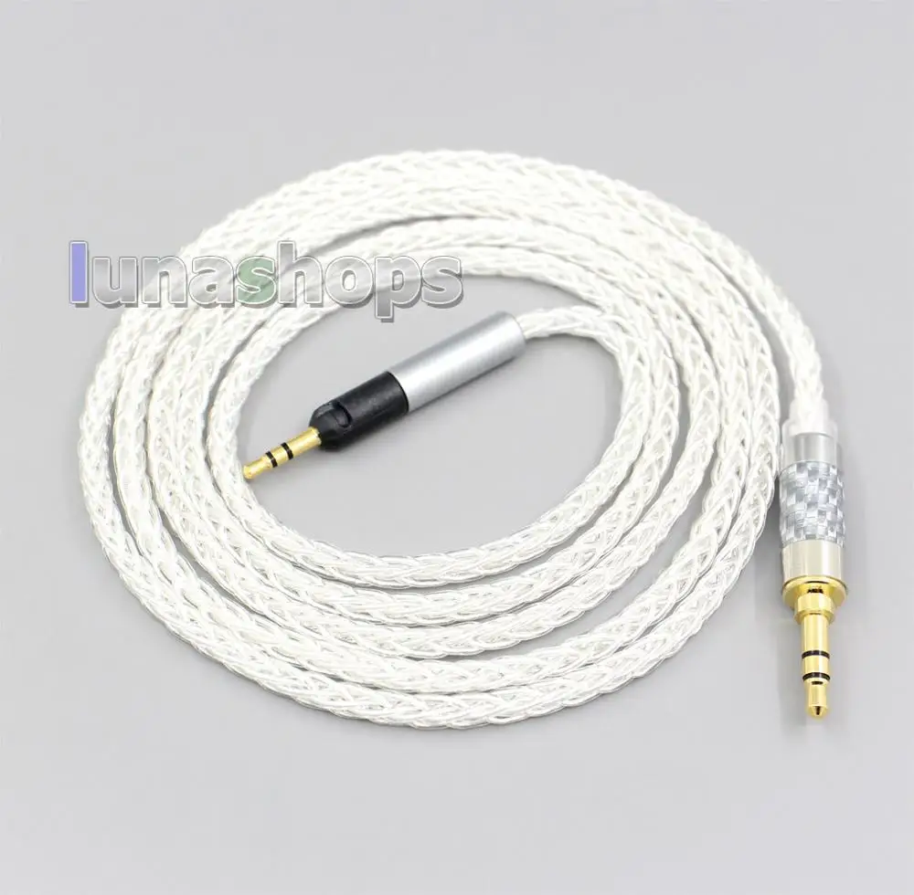 8 rdzeń posrebrzane OCC kabel do słuchawek do Sennheiser HD598 HD559 hd569 hd579 hd599 hd558 hd518 LN006530