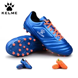 KELME Brand Professional Football Boots Soccer Shoes Cleats Original AG Artificial Sneakers Men Soccer Futsals Kids 68831126