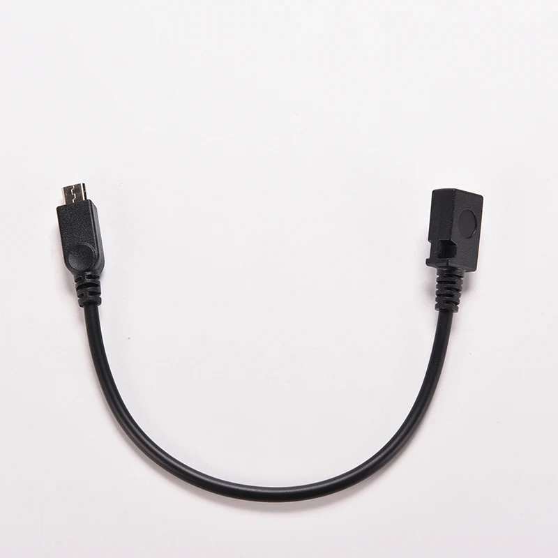 20cm M/F For Micro USB 2.0 Type B Male To Female Extension Cable Wire Extender Charging Cable Cord