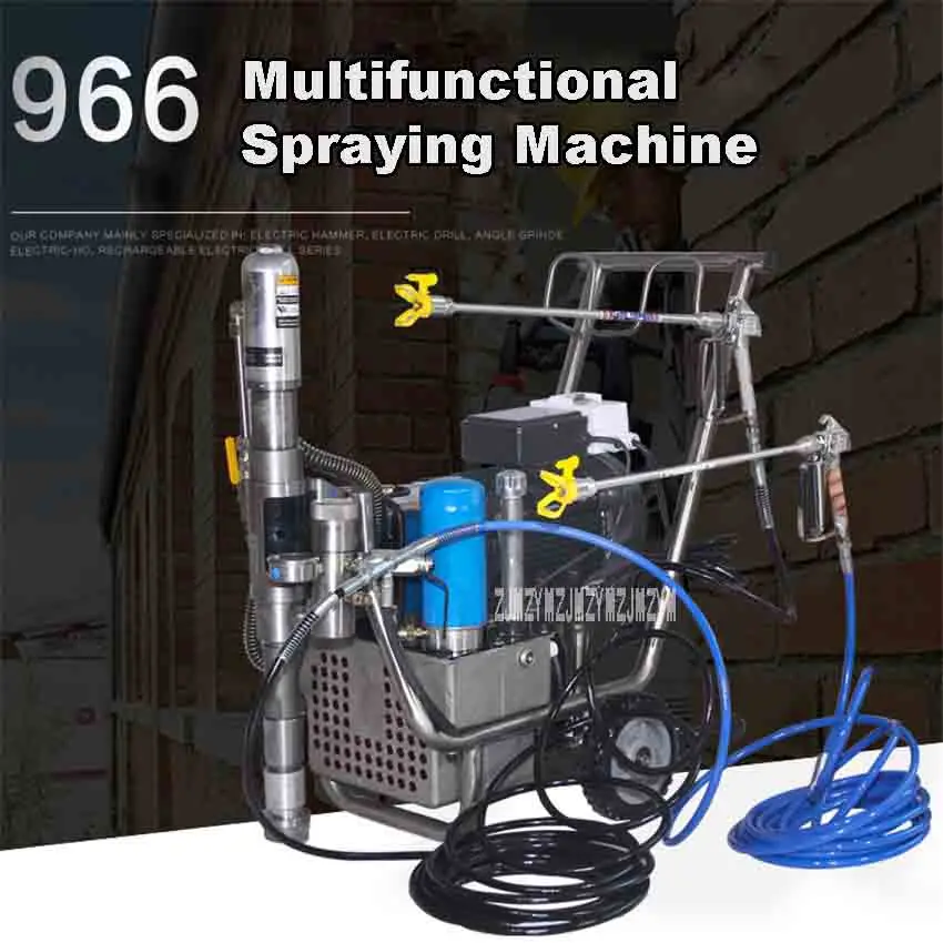 

New High-pressure Airless Spraying Machine Professional Airless Spray Gun R966 Paint Sprayer Painting Machine 220V 4500W 16L/min