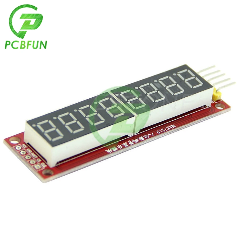 Rosso MAX a 72198 Bit Display A LED Modulo Tubo Digitale per Arduino SPI controllo MAX72198 Bit Display A LED Modulo Tubo Digitale
